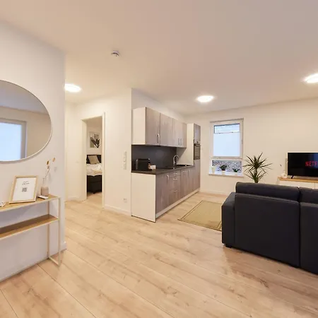Homeme 1 I Zentral I Netflix I Küche I Parkplatz I Kliniknah Apartment *